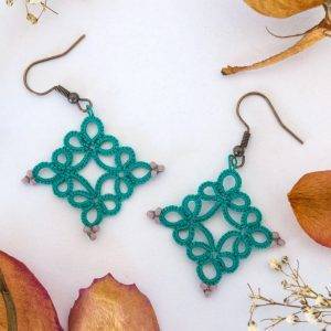 orecchini chiacchierino verde