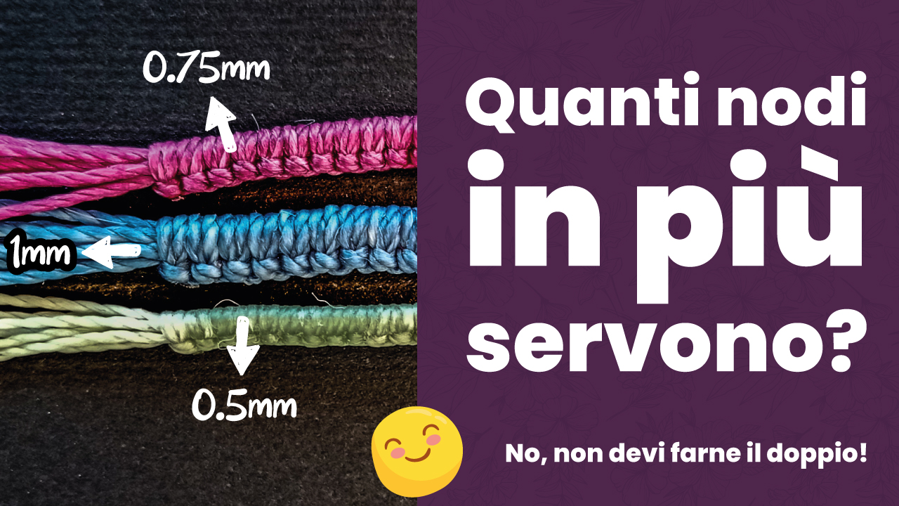 Quanti nodi in più servono per raggiungere la stessa lunghezza?